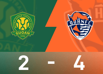 รายงานไชนีสซูเปอร์ลีก ซาริชยิง 4 ประตู มานาทีเอาชนะกัวอัน 4-2 หนีโซนตกชั้น